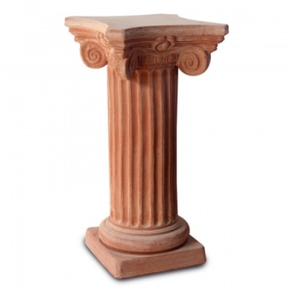 klassische Terracotta Säule